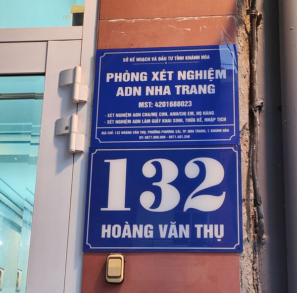 xét nghiệm ADN tại Nha Trang
