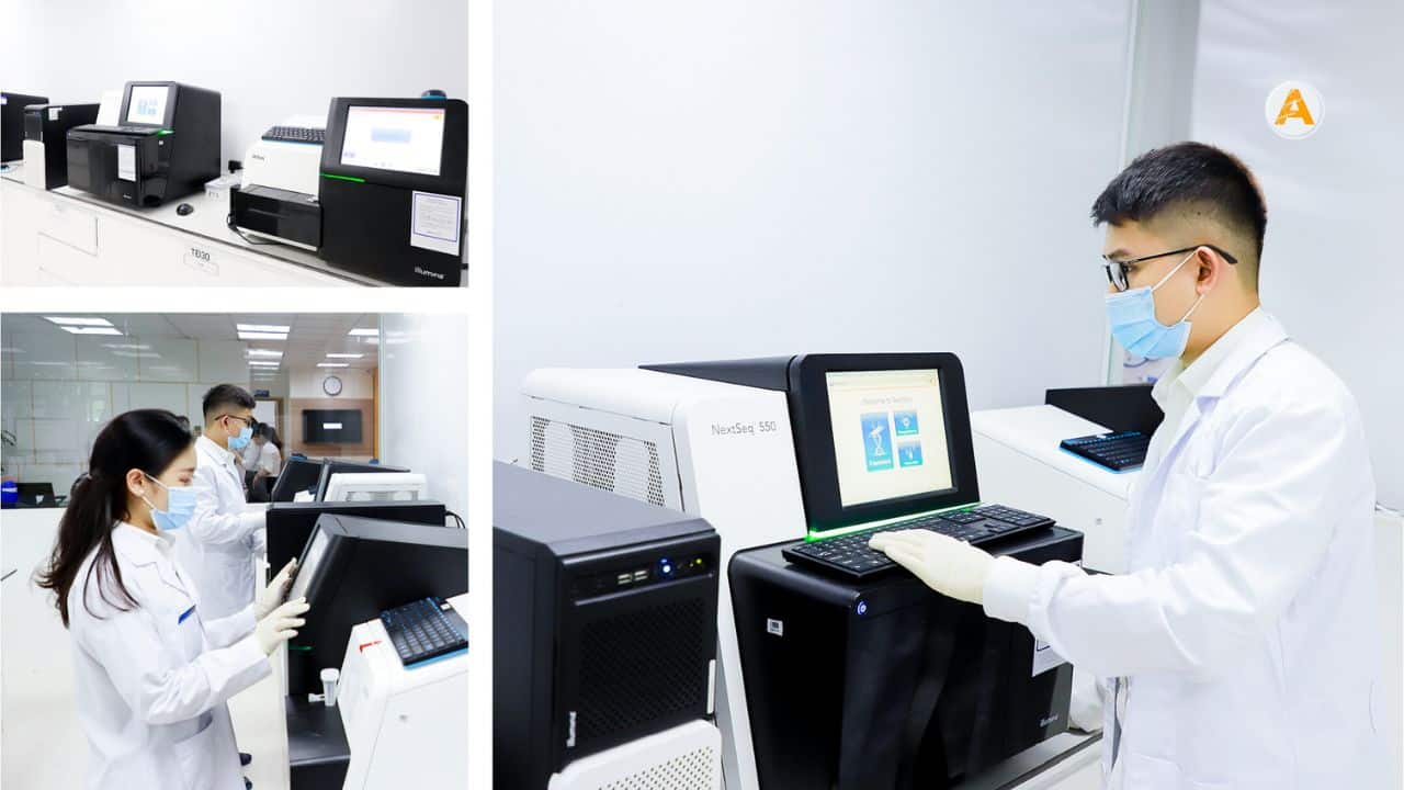 phòng xét nghiệm adn