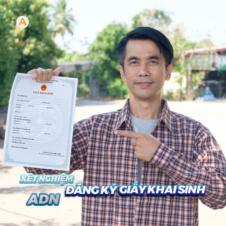 xét nghiệm adn làm giấy khai sinh tại ADNVIETNAM
