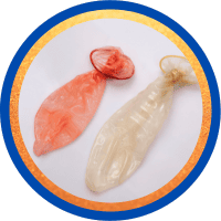 Mẫu bao cao su làm xét nghiệm ADN